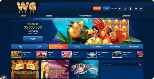 Review WG offshore casino